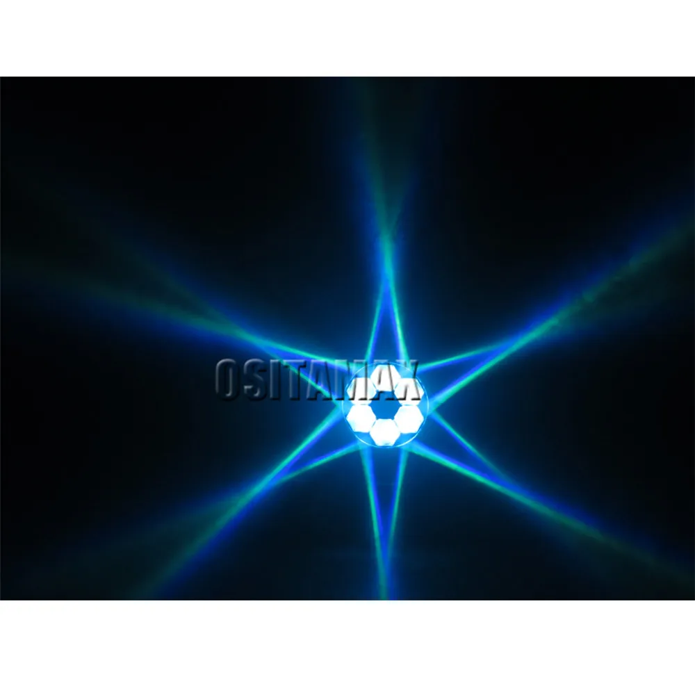4 фары/коробка dj lyre beam 6x15 Вт rgbw глаза пчелы движущиеся головы освещение диско