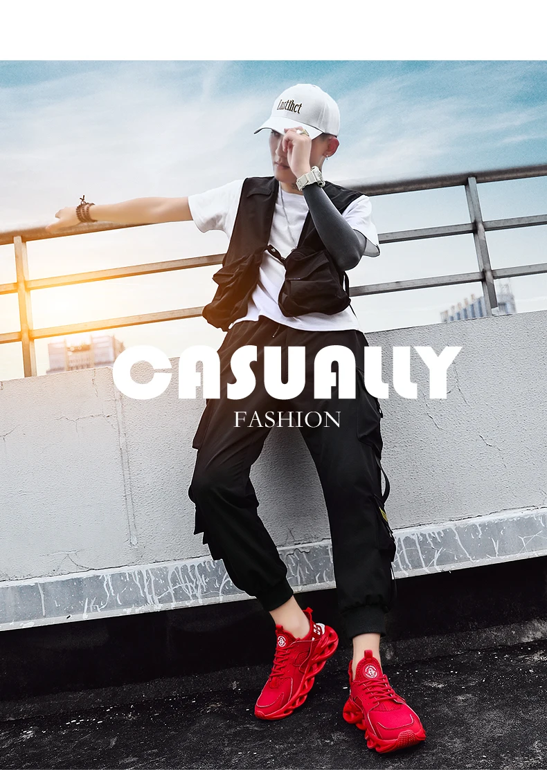 Мужские дышащие кроссовки для бега дешёвые спортивные с воздушной подушкой 2019 |