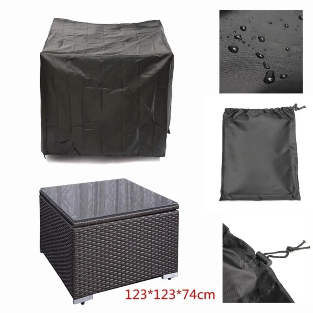 Плетеный Чехол для мебели 3 размера черный 210D|Универсальные чехлы| |