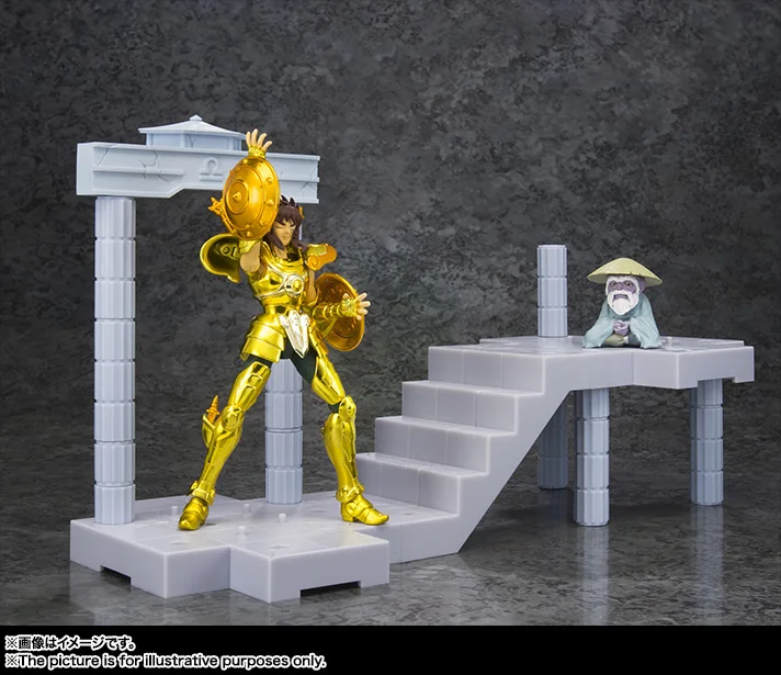 100% Оригинальные BANDAI Tamashii Наций D. d. PANORAMATION/DDP фигурку весы Dohko от &quotSaint