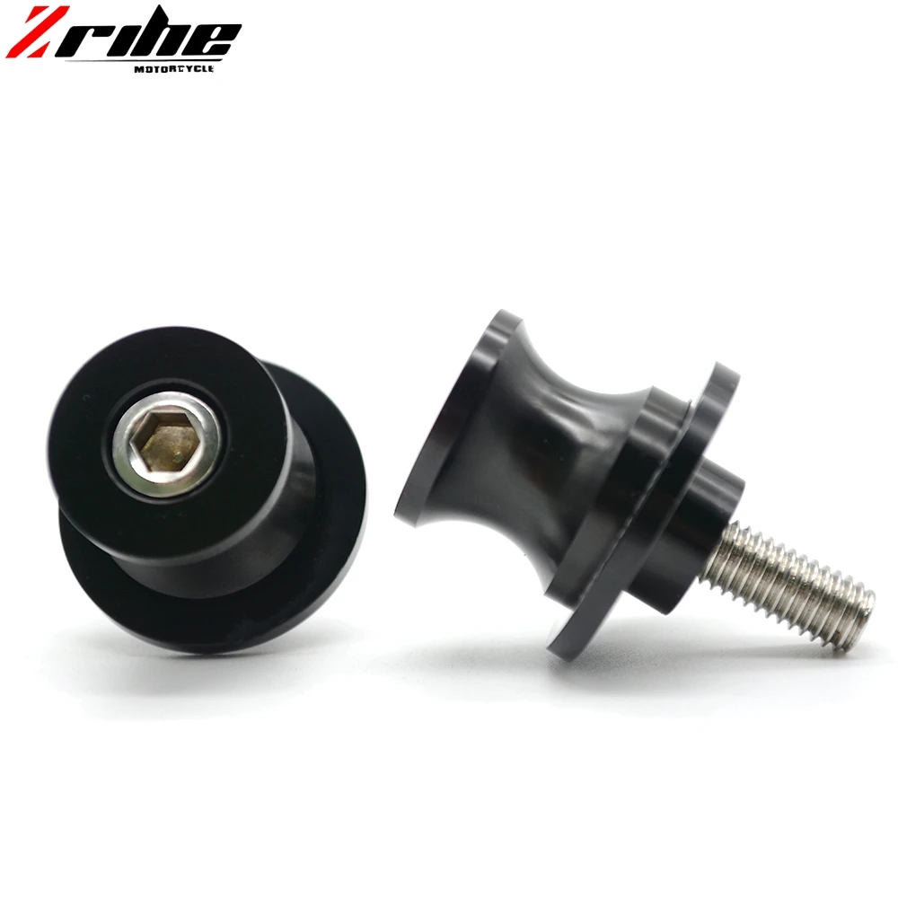Слайдеры для KAWASAKI Z750 Z1000 ZZR600 Ninja 250R ZX6R ZX7R ZX9R ZX10R ZX12R ZX14R Verde Moto Forcellone с логотипом|for