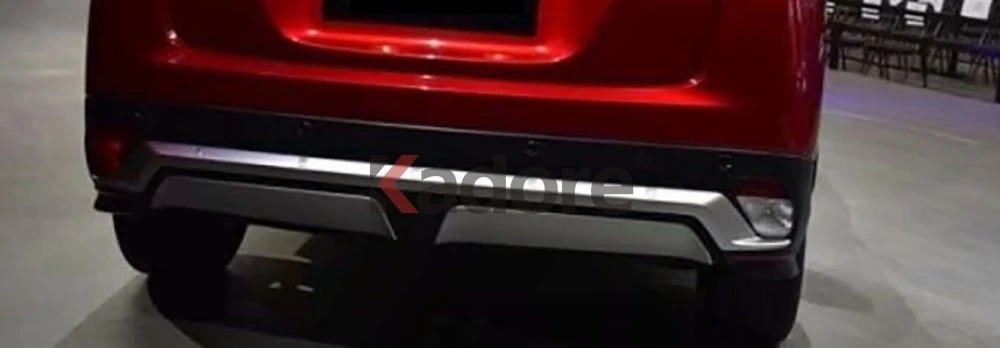 Для Mitsubishi Eclipse Cross ABS Матовый внешний Задний бампер протектор Гриль Крышка отделка автомобильные аксессуары