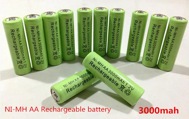 Dolidada новая AA батарея 3000 mAh аккумуляторная батарея Ni-MH 1,2 V AA батарея для часов, мышей, компьютеров, игрушек так далее