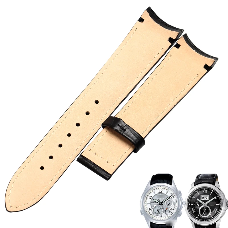 WENTULA часы для Citizen для BL9002 BL9007 BL9000 телячья кожа ремешок из натуральной коровьей кожи кожаный ремешок часы