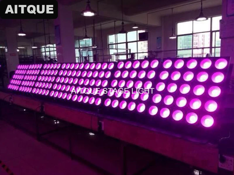 8 шт. китайское оборудование для диджея прожектор матрица 5X5 rgb 3 в 1 COB LED Блиндер