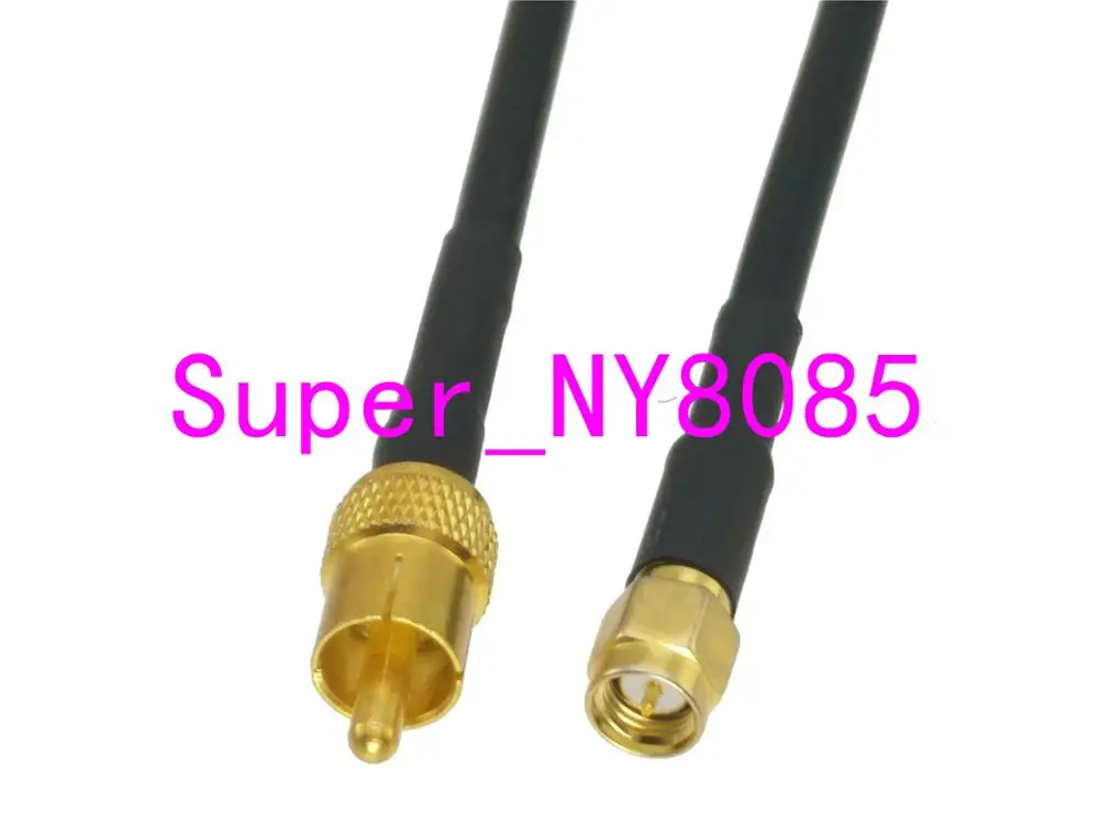 Кабель RG58 штекер SMA RCA прямой 6 дюймов ~ 20 м|Соединители| |