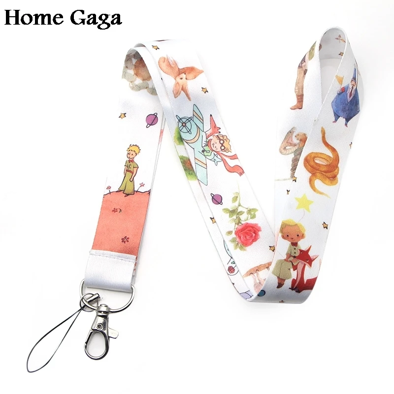 10 шт./лот Homegaga prince мультяшный diy брелок шнурок лента для шеи тканевый значок