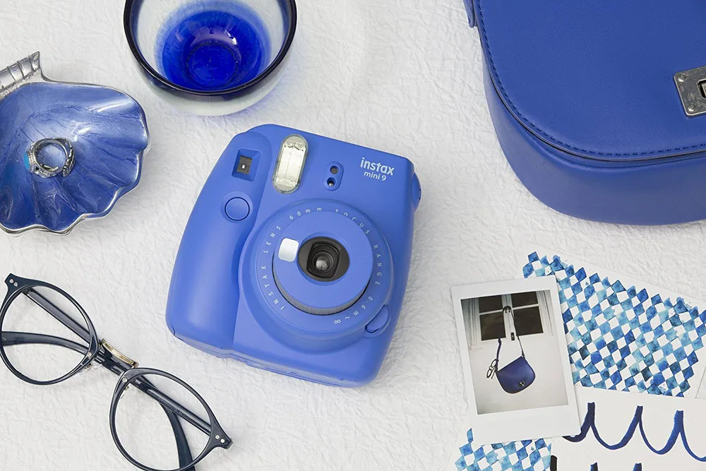 Fuji Fujifilm Instax Mini 9 мгновенная камера для печати пленки Polaroid Обычная камера для фотосъемки с плечевым ремнем