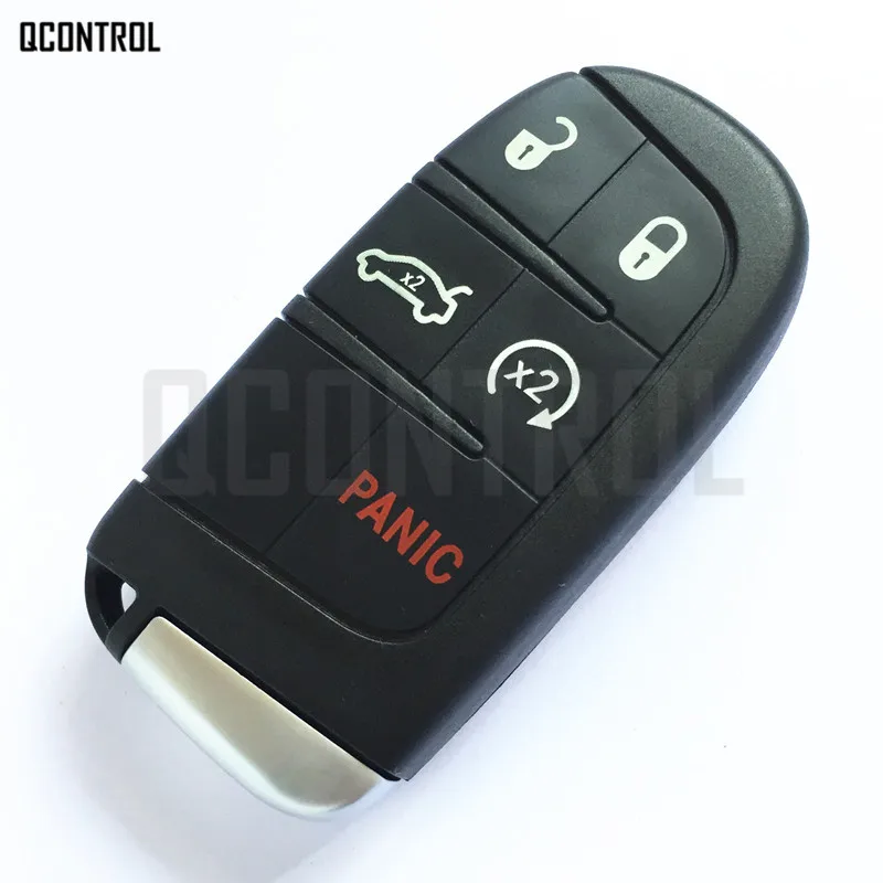 QCONTROL FCC ID: M3N-40821302 Remote Smart Key for DODGE/Chrysler 300 Charger Journey Challenger Durango Keyless-go | Автомобили и