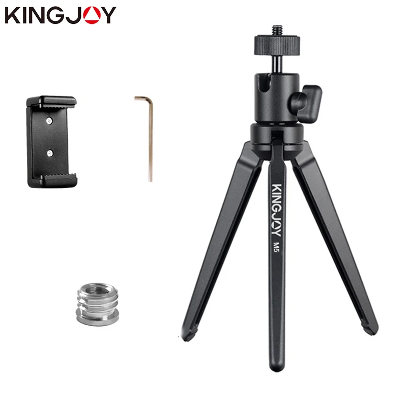 KINGJOY Officia KT-30/50 мини-штатив Камара для телефона Алюминий стоят все модели видео держатель Stativ мобильный Гибкий цифровой DSLR