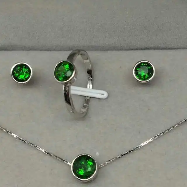 Женский ювелирный комплект из серебра 925 пробы | Украшения и аксессуары