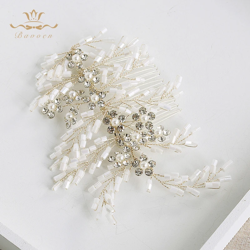 Корейские мягкие резинки для волос ручной работы серебряные расчески свадебные