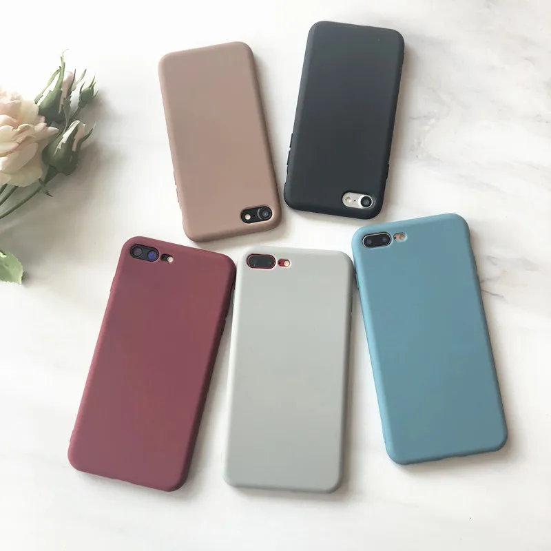 

Silicone Case Solid Color Cute Plain Candy Phone Case For Huawei Mate 10 20 P30 P20 P10 Pro Honor 7X 8 8A 8X 9 10 Soft TPU Funda