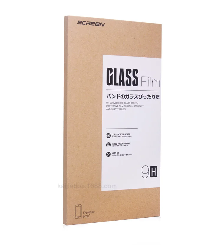 300 шт оптом и в розницу крафт бумага упаковочная коробка упаковка для закаленного