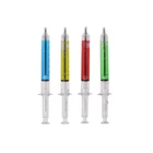 4 шт. Новинка инъекции шприц ручка шариковая, черные чернила жидкий медицинский стиль