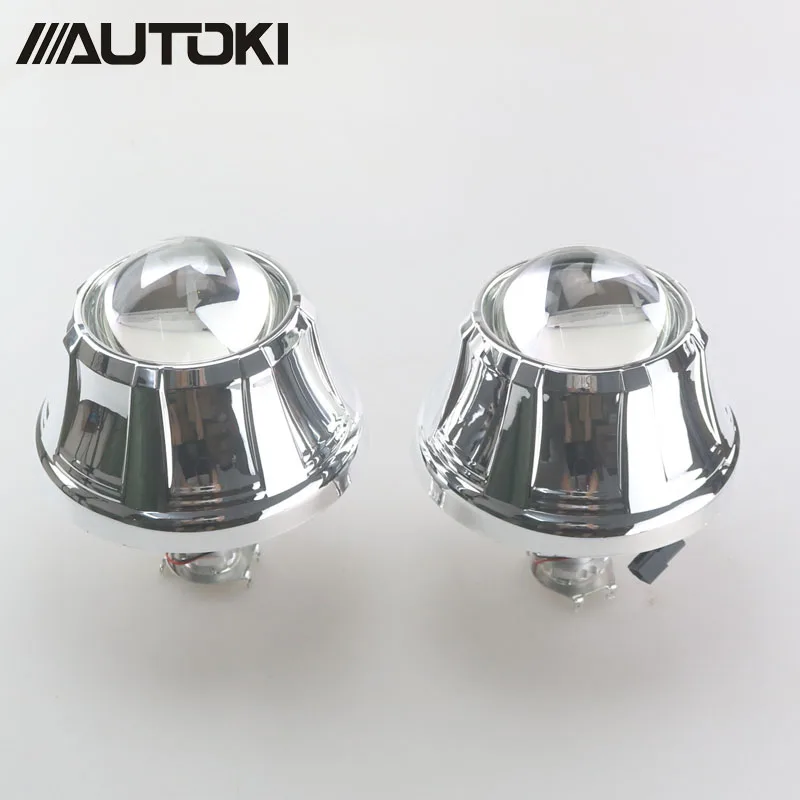 Биксеноновые линзы Autoki 3 0 проектора H1 HID + оболочки Pegasus для Ford Focus Стайлинг