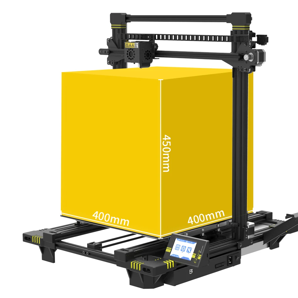 ANYCUBIC Chiron 3d принтер большого размера плюс 400x400x450 мм экструдер двойной Z Axisolor PLA нитей комплект Impressora 3d Drucker