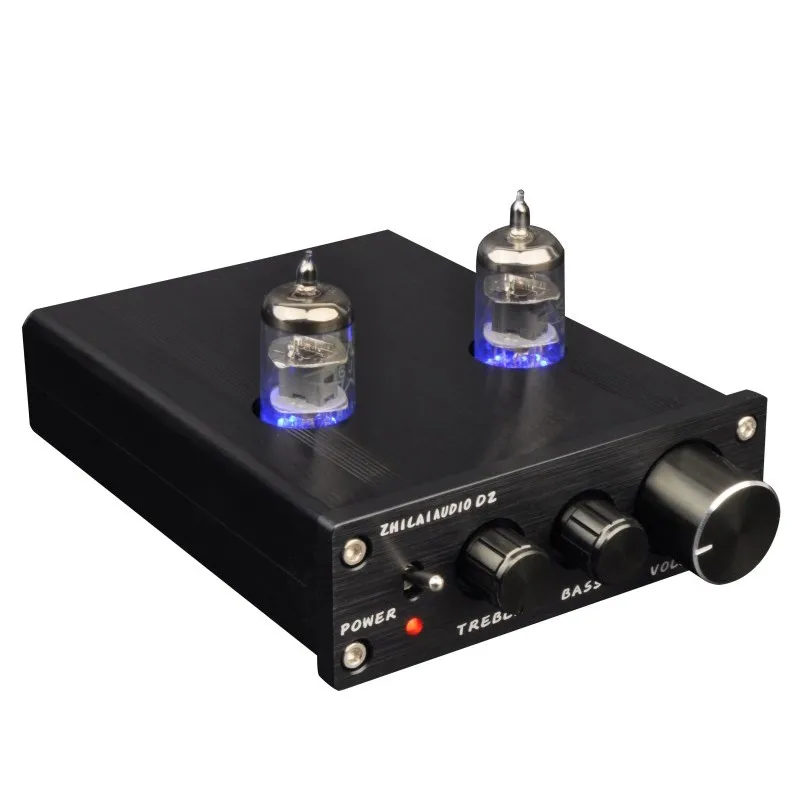 ZHILAI D2 HIFI Цифровой Аудио Предусилитель 6J1 Клапан Лампового усилителя