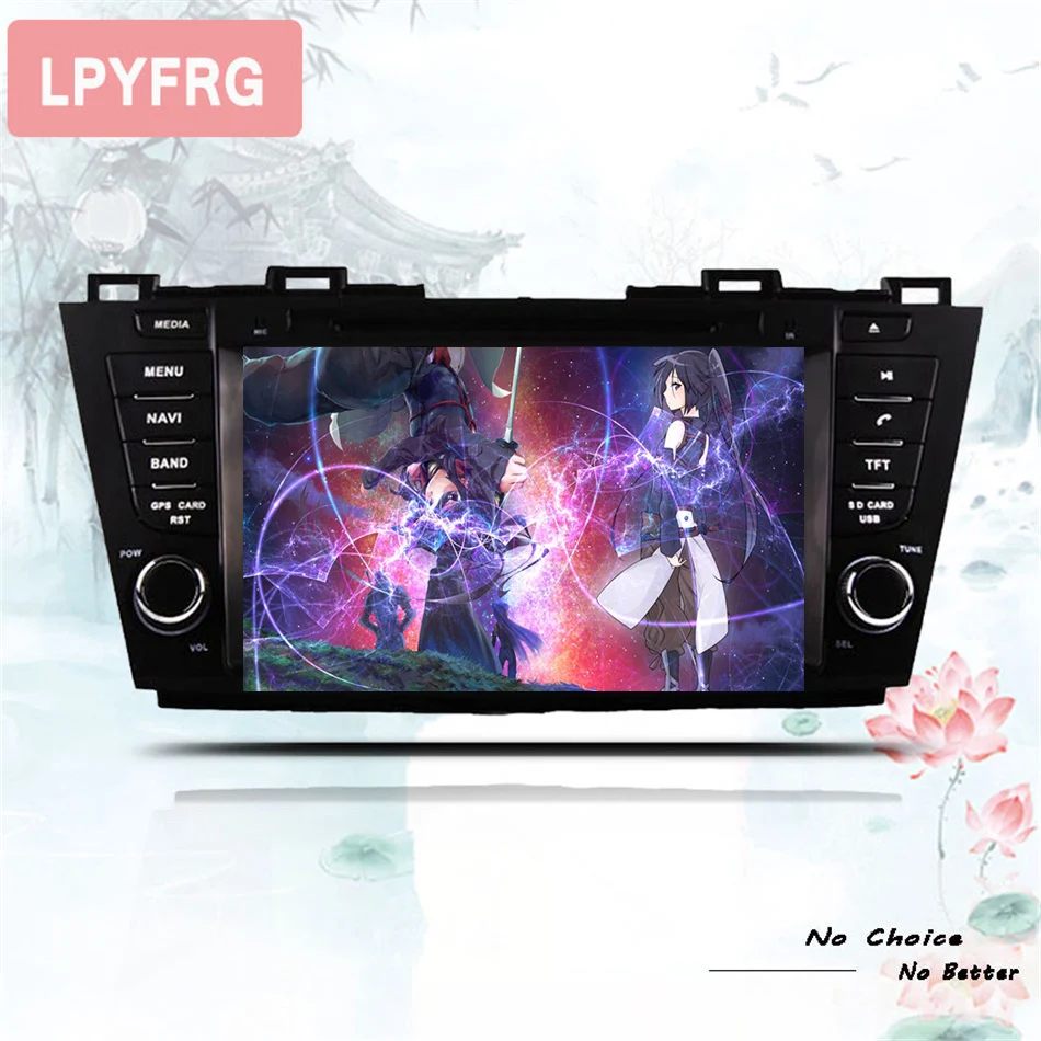 Android 10 автомобильный DVD GPS навигатор для Mazda 5 2009 2013 радио магнитофон поддержка SWC