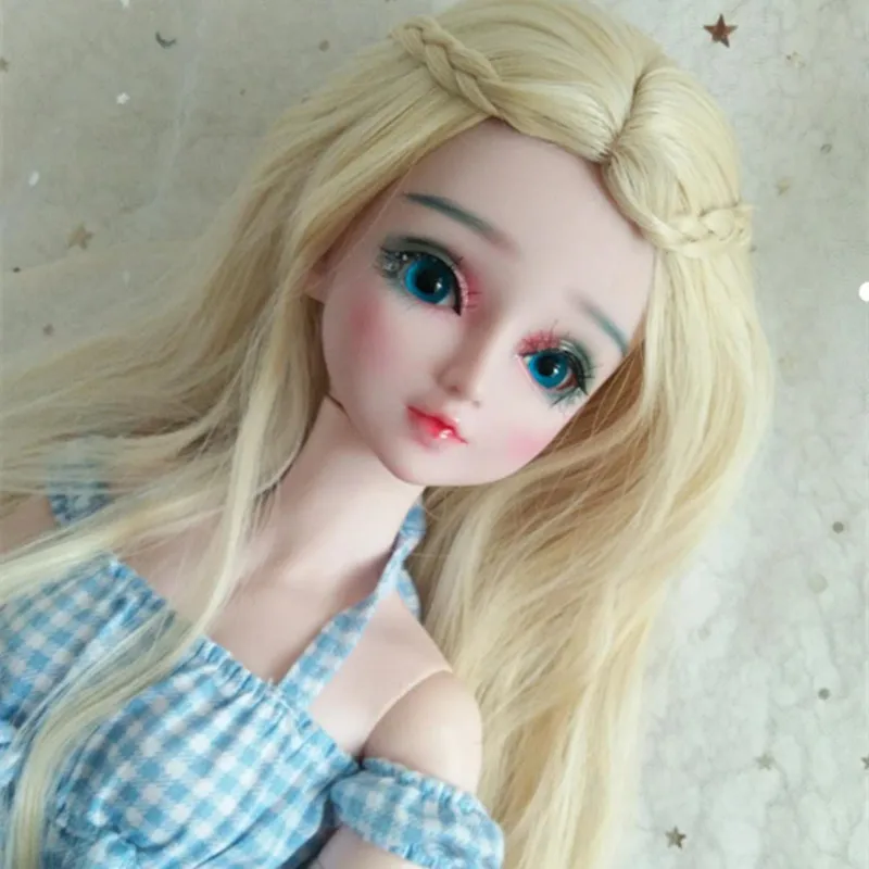 Парик BJD длинные рулоны из пены богиня локонов|Куклы| |
