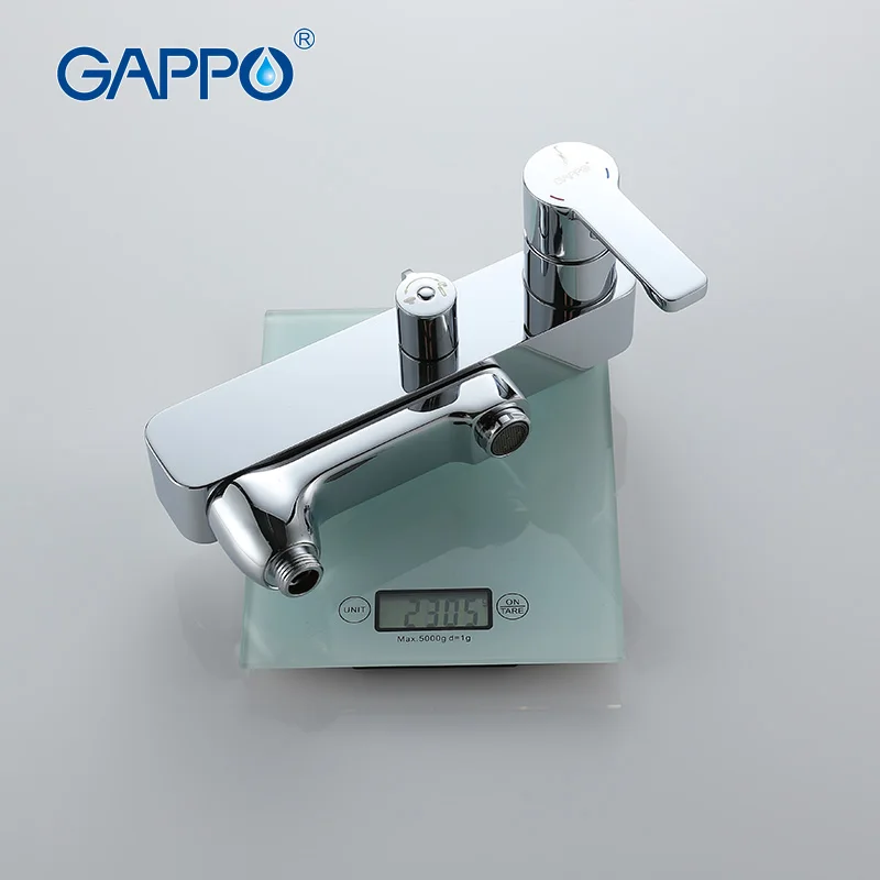 Набор смесителей для ванной Gappo G2402 кран ванны и душа насадка тропического со
