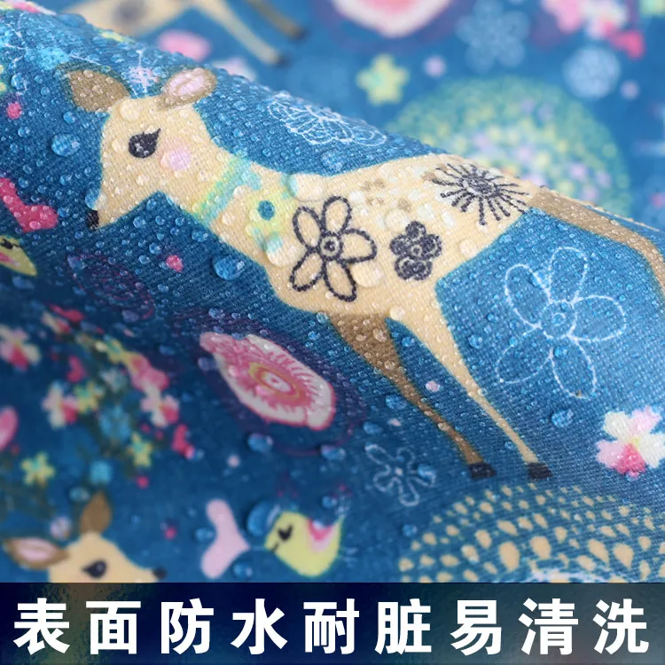 Водонепроницаемый льняной ткани ткань для скатерти лоскутное выкройки diy мешок