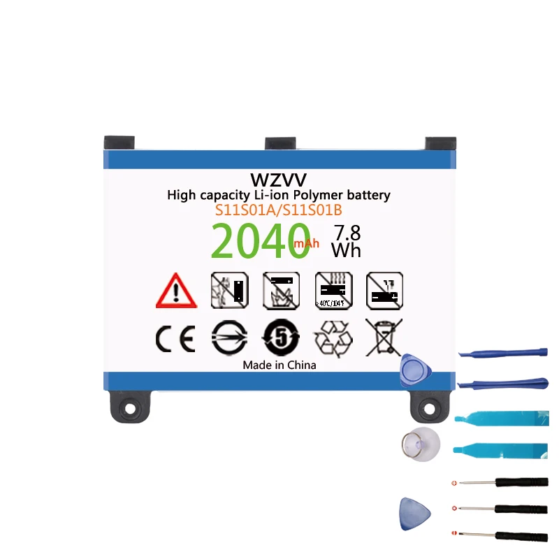 Wzvv 2040 мА/ч литий ipolymer Батарея S11S01B S11S01A для Amazon kindle 2 DX DXG 170 1012 00
