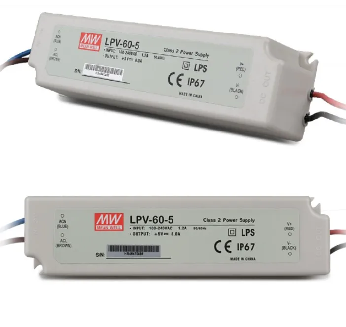 LPV 60 5/LPV 12/LPV 24 meanwell band waterproof switch mode led power supplyAC100 240V вход switch switch switchswitching supply unit
