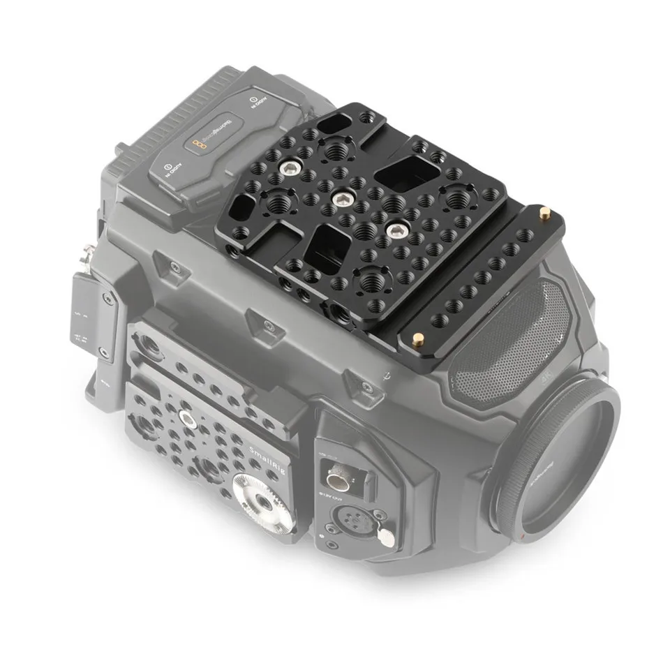 Верхняя пластина SmallRig для установки сыра Blackmagic URSA Mini с двумя креплениями на