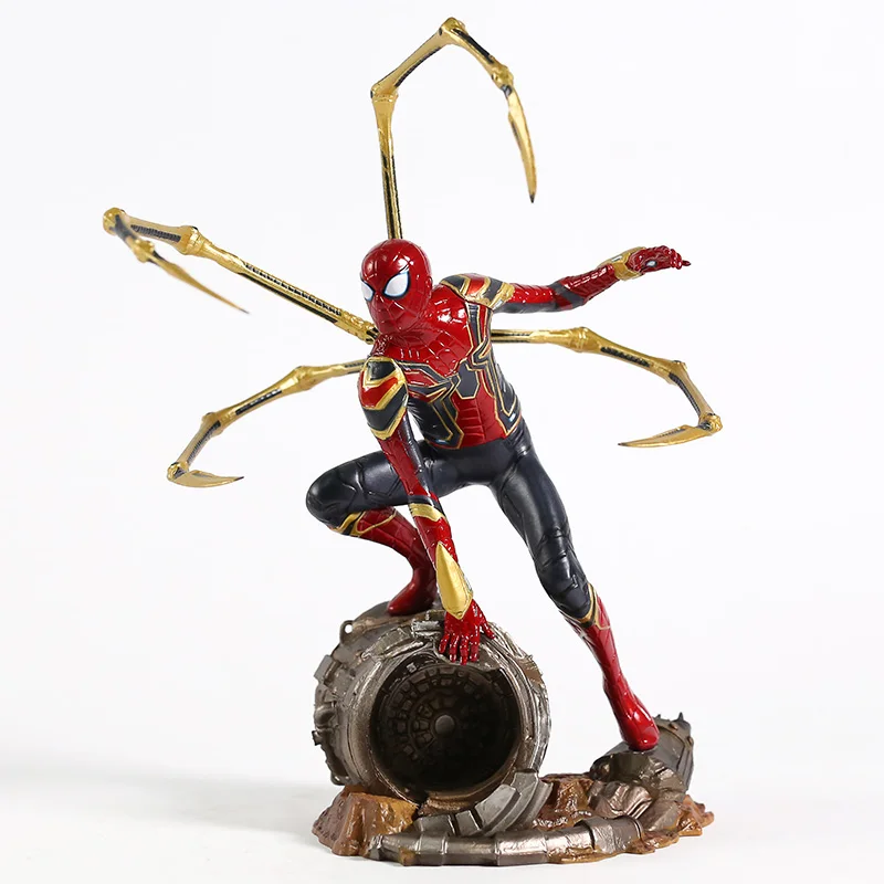 Iron Studio Marvel Мстители Железный человек-паук 1/10 масштаб Статуэтка из ПВХ фигурка Коллекционная модель игрушки