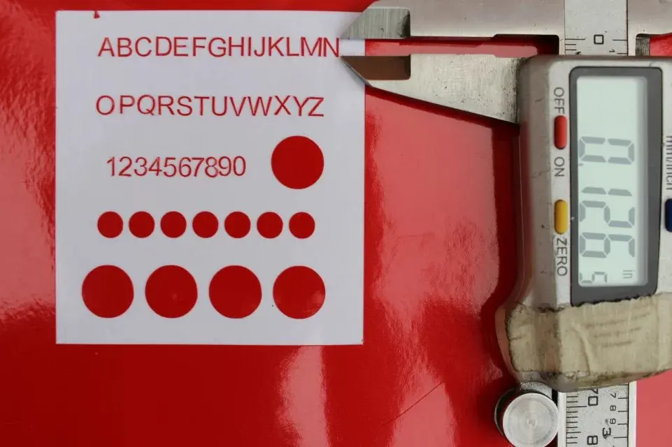 Китайский Производитель красный лазерный оптический режущий плоттер/резак