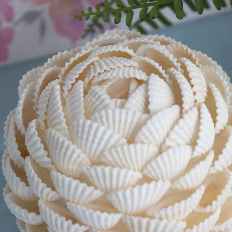 Бесплатная доставка (1 шт./лот) Свадебный букет из белой кокосовой ракушки