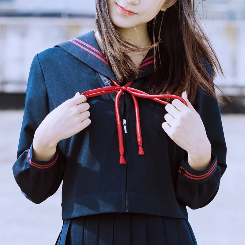 Uhyd Seifuku школьная форма аниме косплей матросские Костюмы Школьная девушка JK Униформа топ+ юбка+ галстук S-XXL