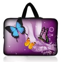 Бесплатная доставка фиолетовая бабочка 15 &quotСумка для ноутбука чехол 6&quot Dell HP