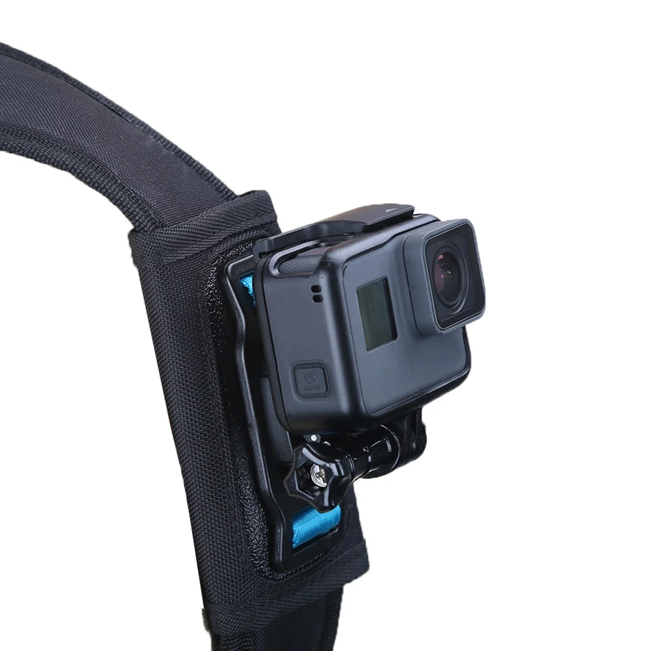 2018 New Arrival Quick Release Strap Shoulder Backpack Camera Mount with J-Hook Buckle for Sport Action Cameras Accessories | Электроника