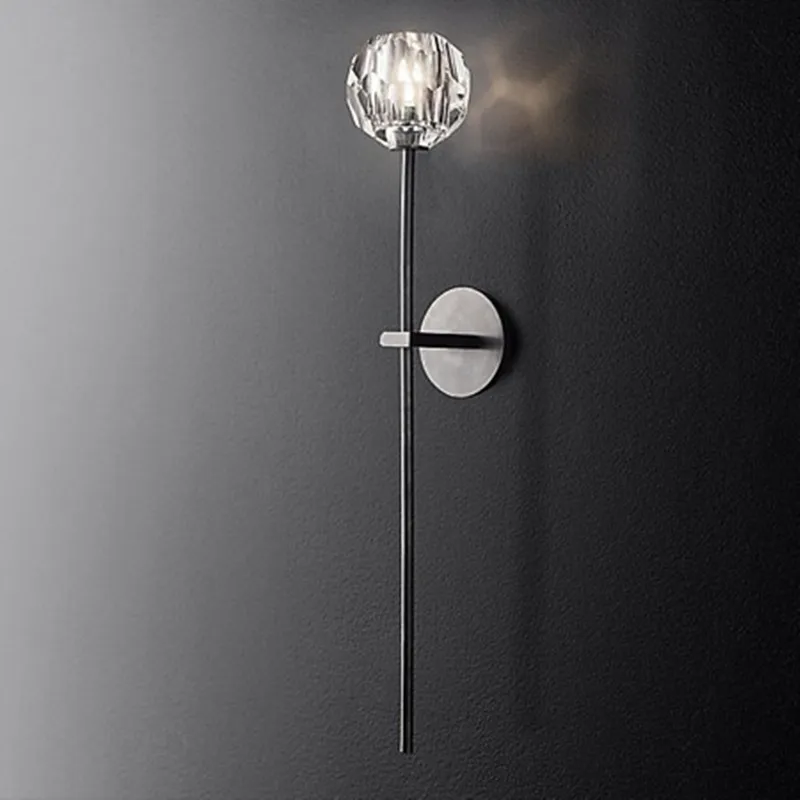 Витрина Большой Хрустальный шар бра Led картина свет гостиной настенный