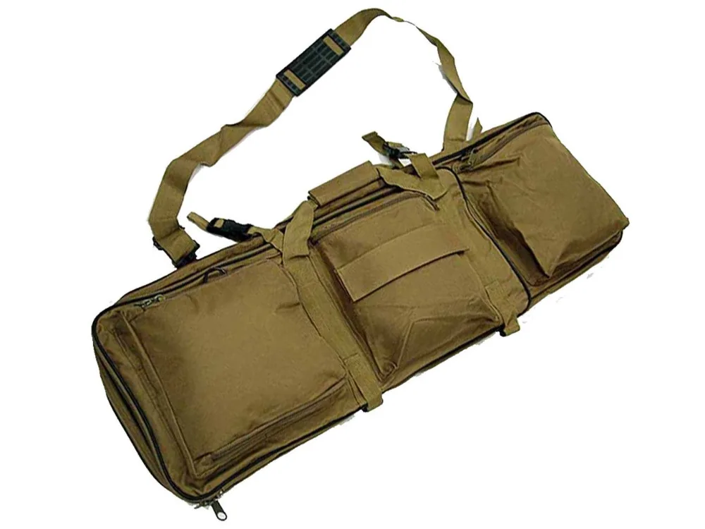 Тактический снайперской винтовки Чехол Пистолет Сумка Double Pack Airsoft Охота 85x30 см