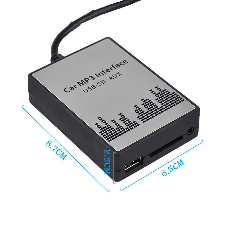 Taihongyu USB SD AUX Интерфейс адаптер цифровой музыки MP3 cd чейнджер конвертер для Volvo Ху C70