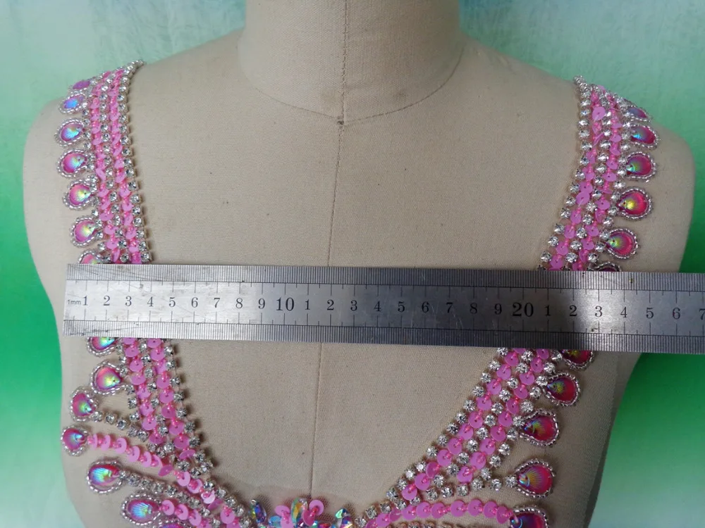 A179 розовые/прозрачные цветные Кристаллы ручной работы AB пришивные стразы