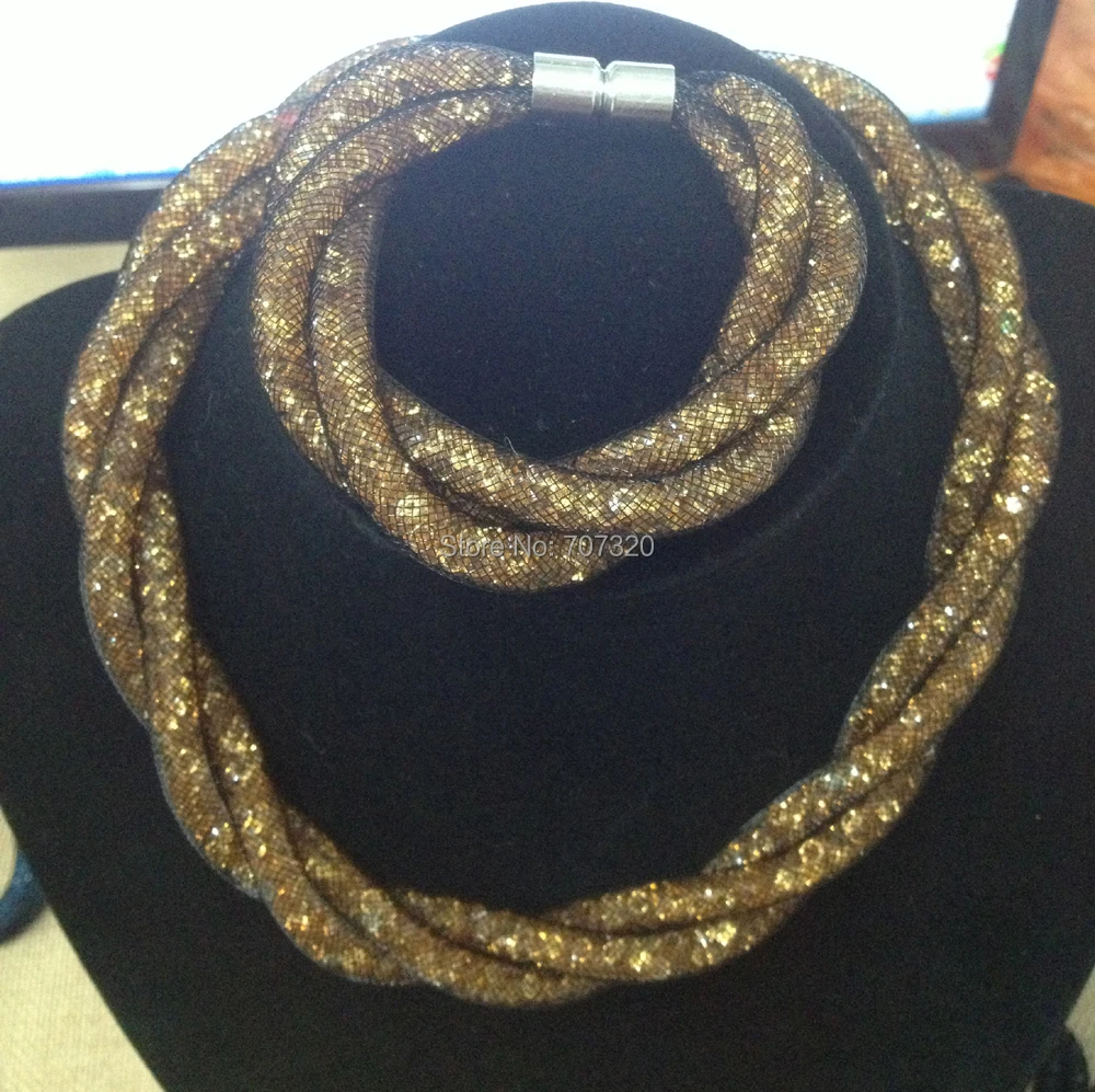 Комплект женских ювелирных изделий из колье серёг и браслета|necklace bracelet|jewelry sets