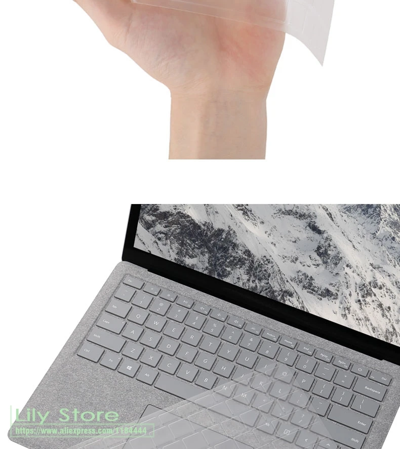 Для microsoft Surface Pro /Pro 4/Pro 3 12,3 ''ноутбук книга 13,5'' поверхность 1 2 3 10,8 ''крышка клавиатуры защитная поверхность