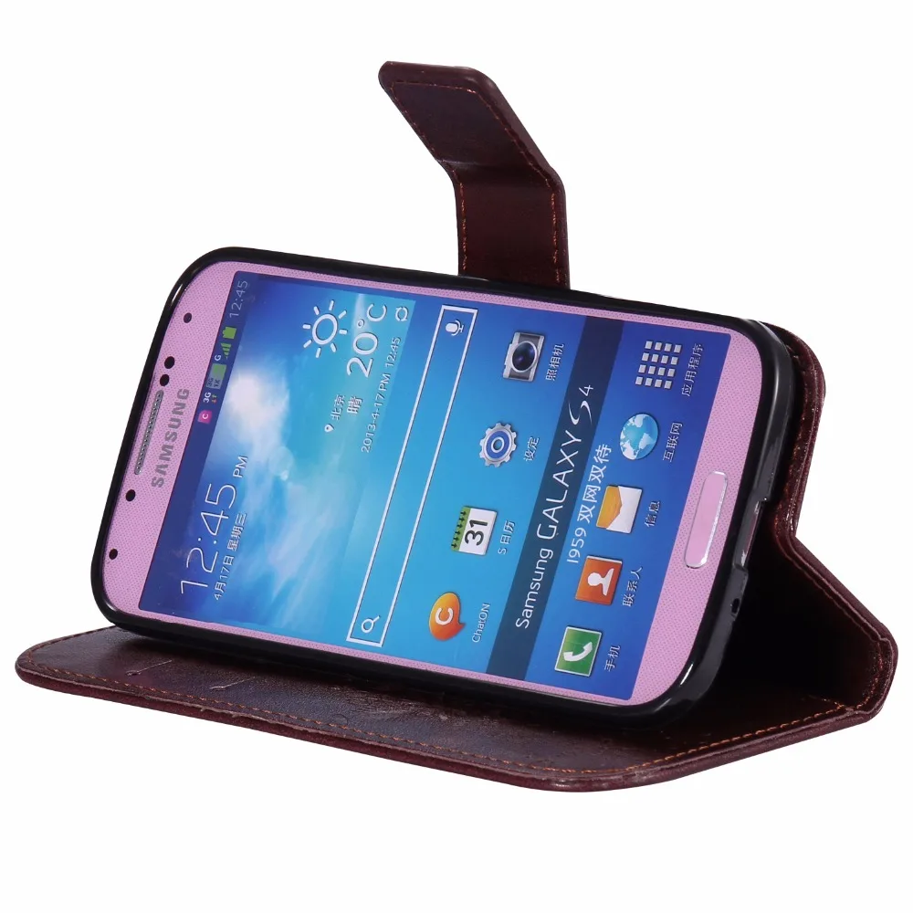 Чехол для телефона ARYIKUM силиконовый чехол книжка Samsung Galaxy S4 i9500 GT i9505 I9500|case for samsung