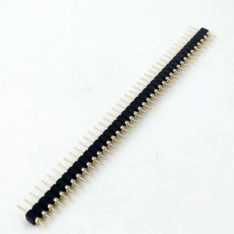 10 шт. позолоченные штырьковые разъемы 40 контактов 2 54 мм|connector strip|strip connectorpin header