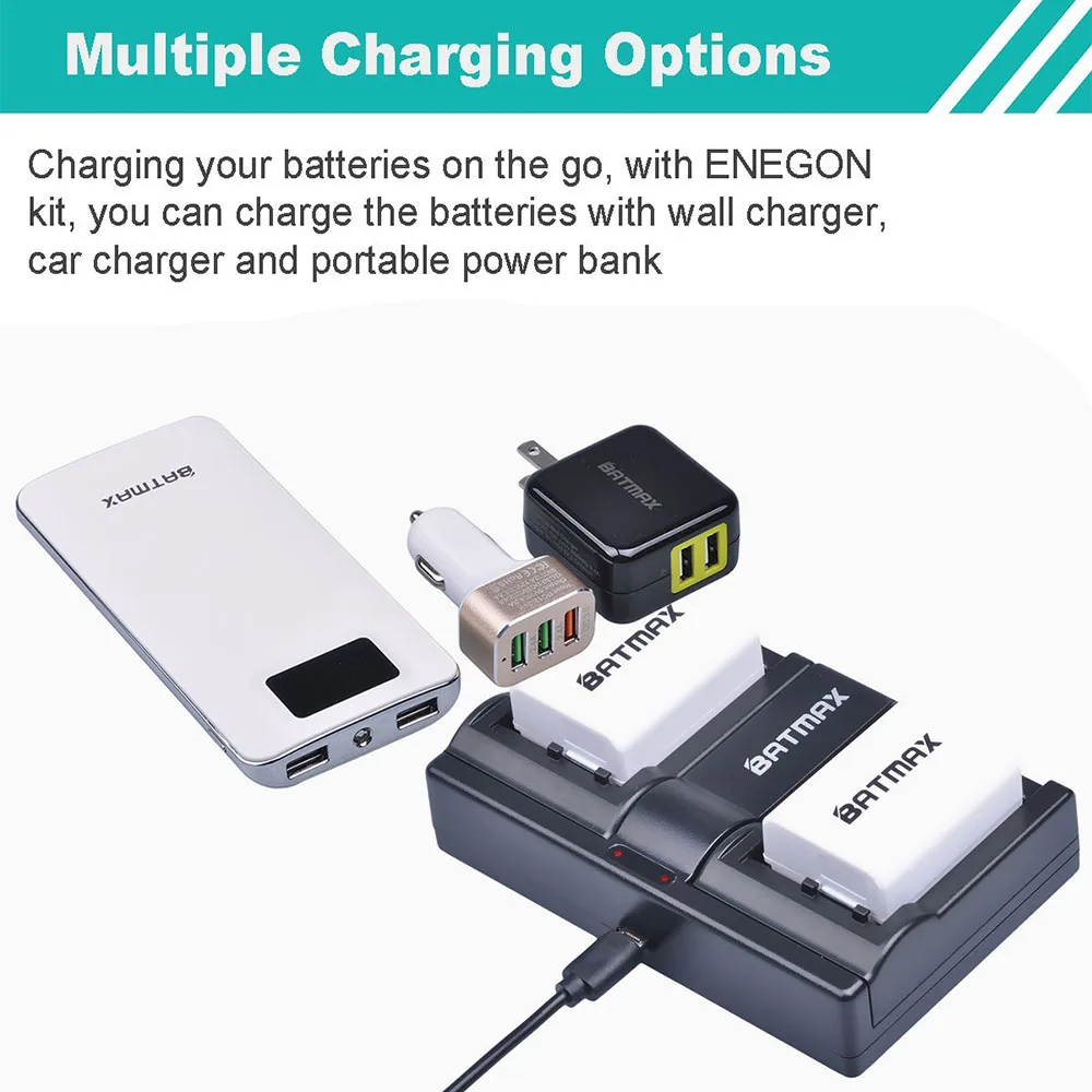 Batmax 4 шт. Bateria NP-FW50 fw50 npfw50 Батареи для камеры + USB двойной Зарядное устройство Sony A37