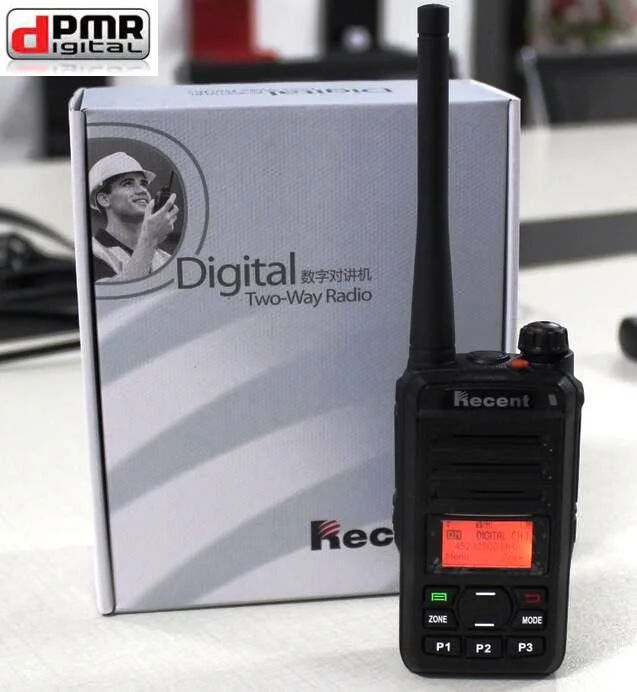 DPMR профессиональное 3 Вт цифровое радио RS309D портативная рация 256 каналов чистый голос ЖК-дисплей профессиональный радиоприемопередатчик