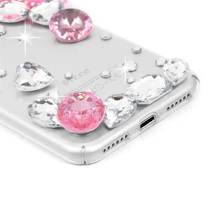 YOKIRIN Алмазный чехол для iPhone 5 5S SE 6 S 7 Plus iPod Touch горный хрусталь задняя крышка Samsung