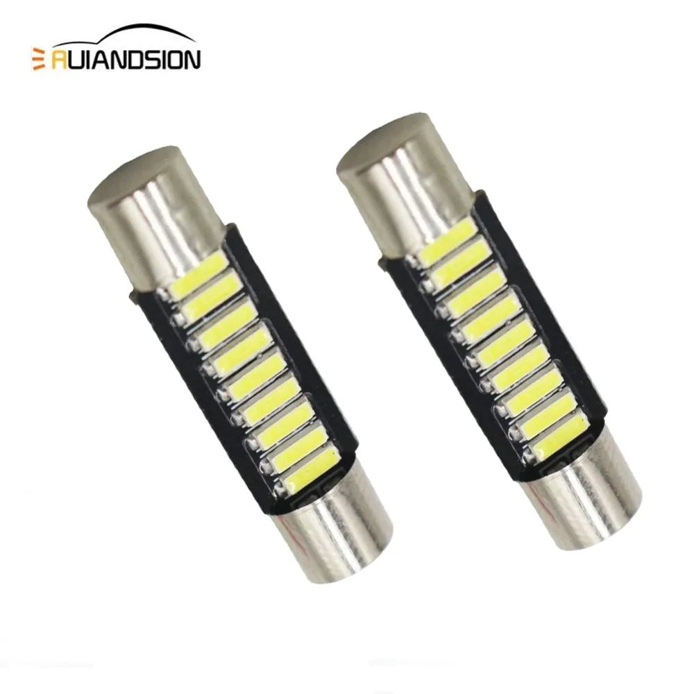 2 шт. 29 мм T6 31 9 SMD 4014 светодиодный лампы для автомобиля солнцезащитный щиток салона