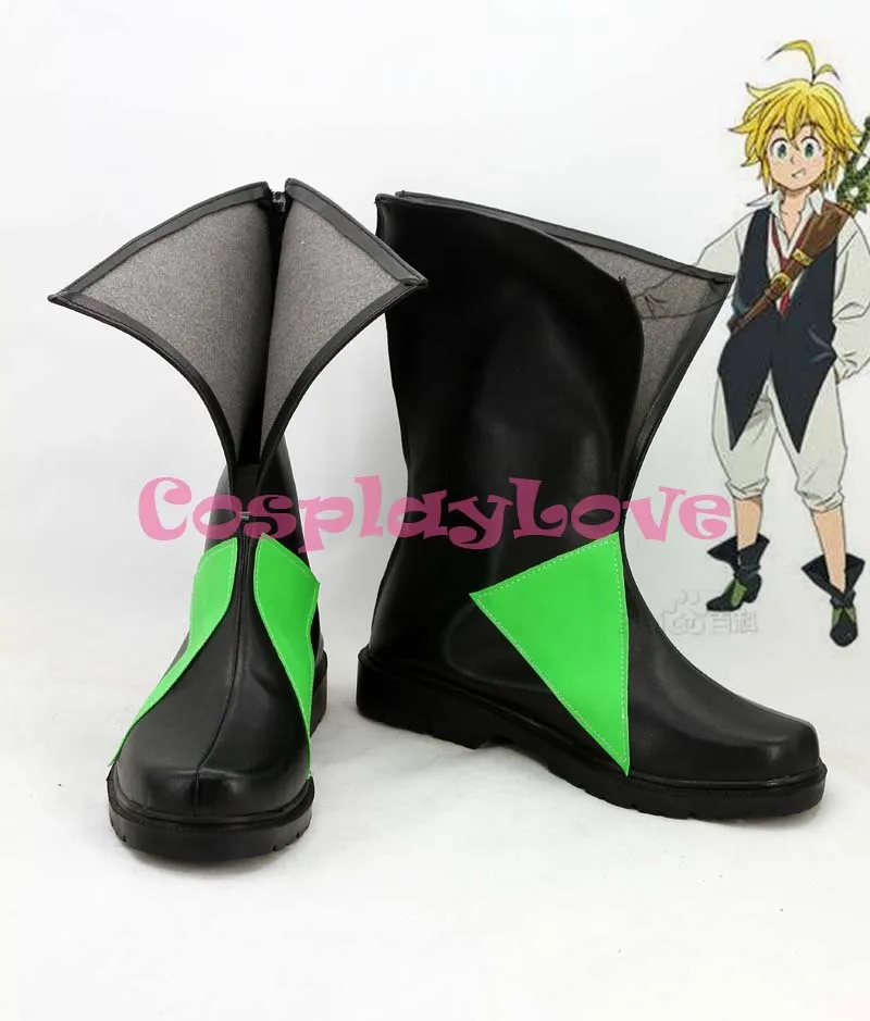 Сапоги В Стиле персонажа Дианы из игры The Seven Deadly грехов Nanatsu no Taizai фелек Косплэй