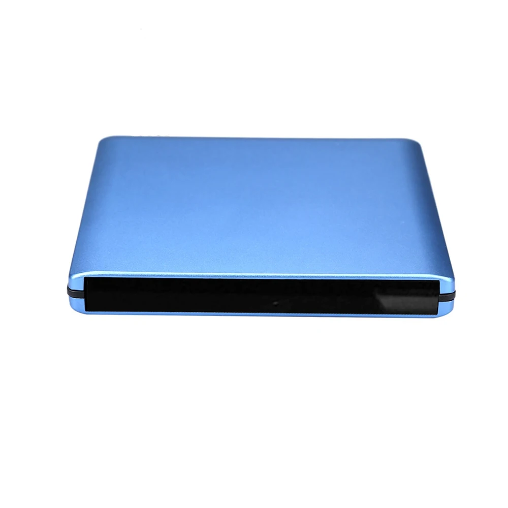 Синий алюминиевый сплав внешний корпус CD/DVD RW USB 3 0 чехол 12 7 мм SATA Оптический