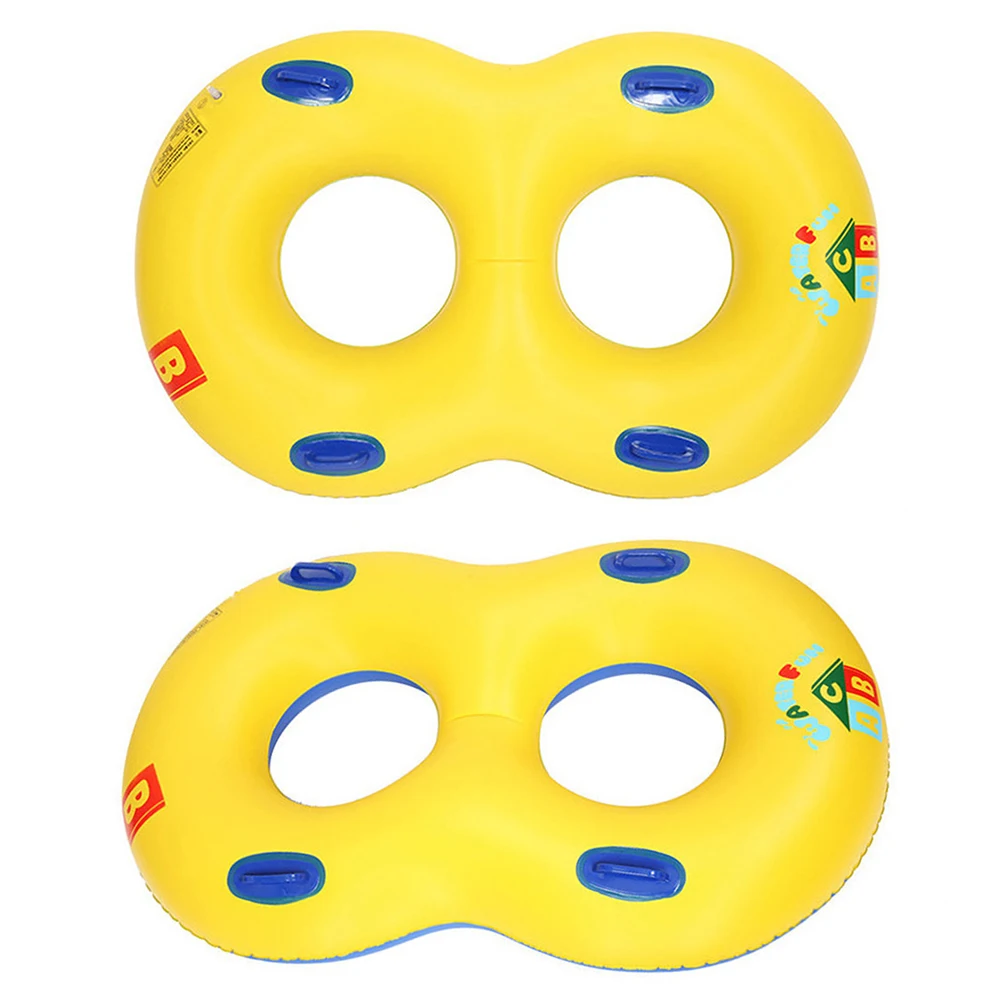 Новый плавательный круг из ПВХ открытый летний надувной мать ребенок пары
